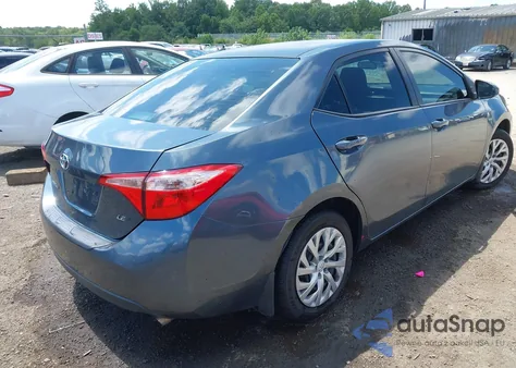 2018 Toyota Corolla Le from USA, damaged, VIN 2T1BURHE5JC996615